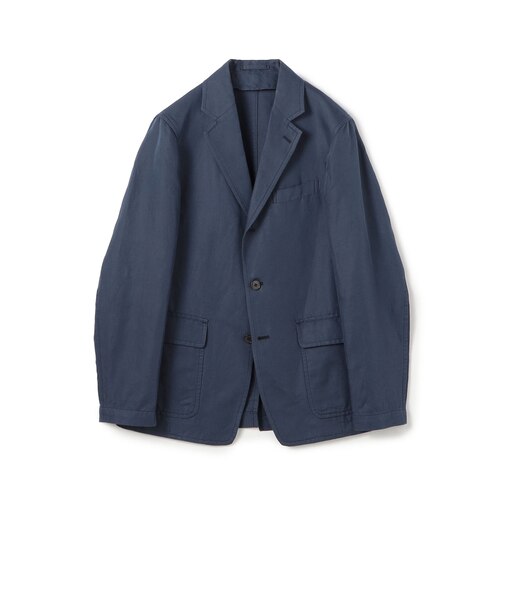 リネンコットン シングルブレステッド 3Bジャケット SONDRIO