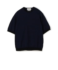 TOMORROWLAND TRICOT 9ゲージ ギザコットン クルーネックプルオーバー 