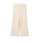 コロレラッセル ワイドストレートパンツ