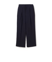 セルロースリネン 1プリーツバレル イージーパンツ