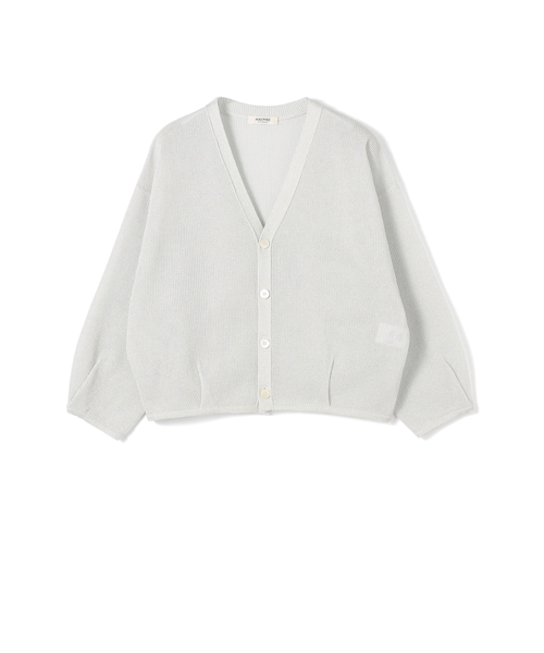 未使用級　24SS　トゥモローランド♡メッシュコットンVネックカーディガン メッシュコットン Vネックカーディガン｜トゥモローランド 公式通販