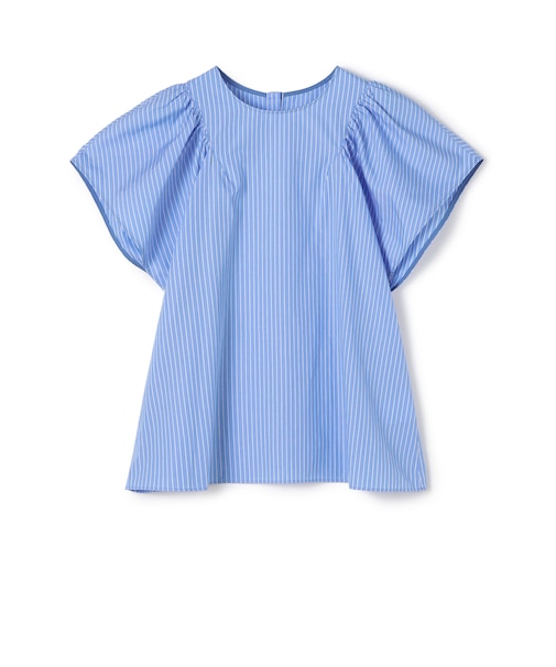 タイプライター フレアスリーブブラウス