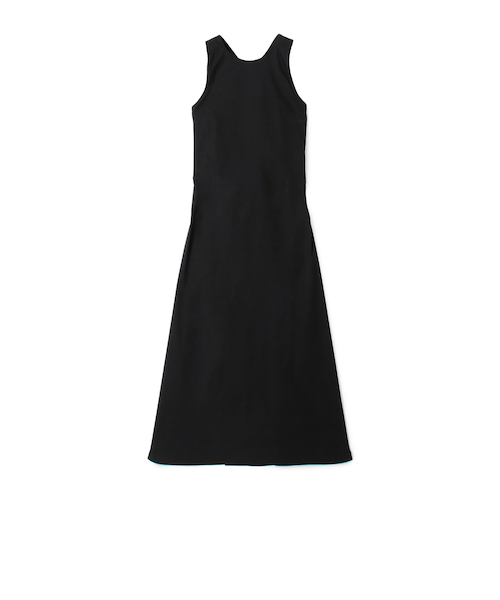 SPORTMAX コットンポプリン フレアロングドレス SPORTMAX コットンポプリン フレアロングドレス リチア] ピュア