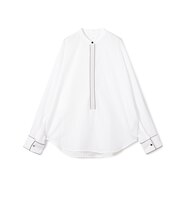 ホワイトコンビネーション ボザムロングシャツ｜トゥモロ－ランドの 