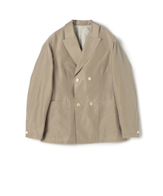 コットンシルク ダブルブレステッド 4Bジャケット
