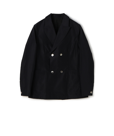 コットンシルク ダブルブレステッド 4Bジャケット