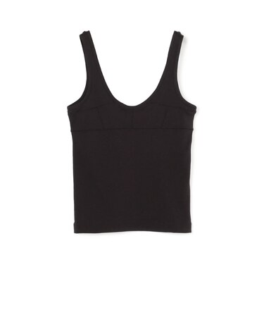 スーピマコットン フライスタンクトップ