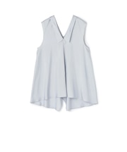 【WEB先行予約】シルクストライプ スカーフラインブラウス