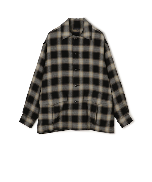 【別注】PENDLETON コットンカシミヤ シャツジャケット