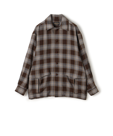 【別注】PENDLETON コットンカシミヤ シャツジャケット