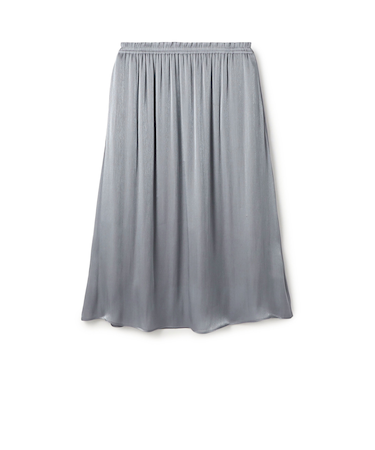 スパークルサテン ギャザースカート