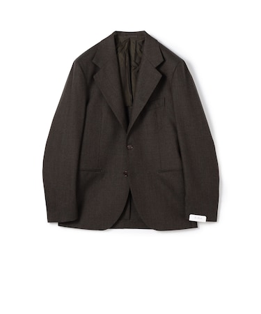 【WEB先行予約・別注】De Petrillo CUMA ウール シングルブレステッド3Bジャケット