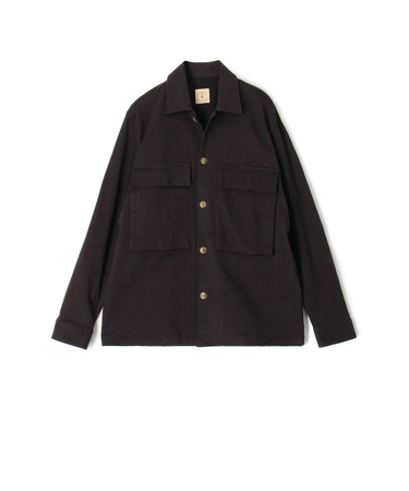 【WEB先行予約・別注】GUY ROVER コットンツイル オーバーシャツ
