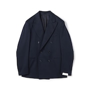 【WEB先行予約・別注】De Petrillo SIBILLA コットンシルクツイル ダブルブレステッド6Bジャケット