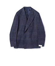 【別注】De Petrillo SIBILLA シルクネップ ダブルブレステッド6Bジャケット