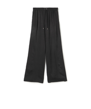 【WEB先行予約】レーヨンウールサテン イージーストレートパンツ