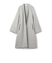 ニットコンビネーション ロングコート