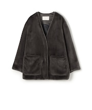 【WEB先行予約】スムースファー Vカラージャコット