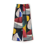 【WEB先行予約】アルテミスプリント 1タックイージーパンツ