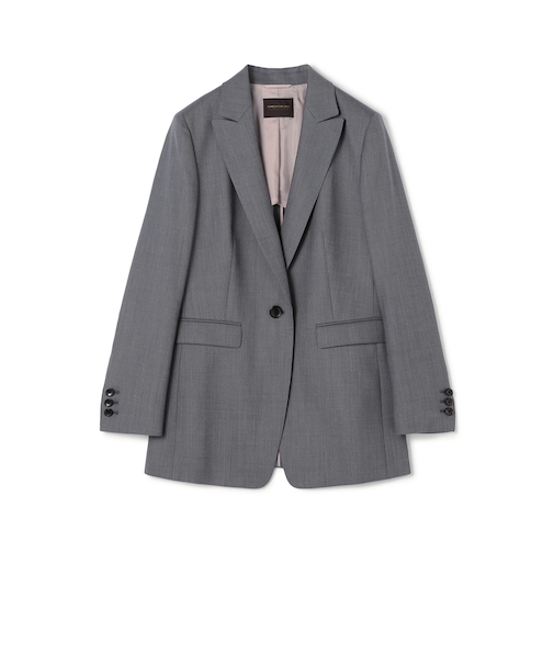 【WEB先行予約】ウーステッドカルゼ 1Bテーラードジャケット