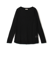 マットレーヨン ボートネックプルオーバー