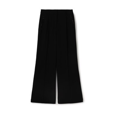 ソフトウールオックスフォード ワンタックパンツ