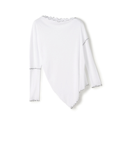 コットンジャージー ツイストプルオーバー