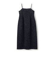 キルティングベロア コクーンキャミソールワンピース