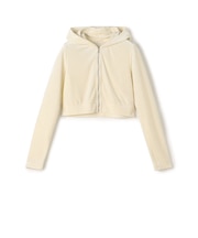 ブライトベロア フーディー