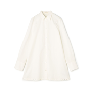 スビンコットンツイル チュニックシャツ