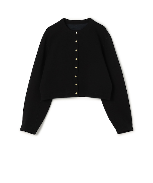 ダンボールニット クルーネックジャケット