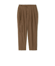 ウールトロピカル 2プリーツスラックス