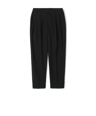 ウールトロピカル 2プリーツスラックス