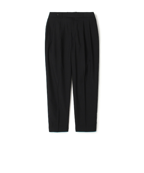 ウールトロピカル 2プリーツスラックス