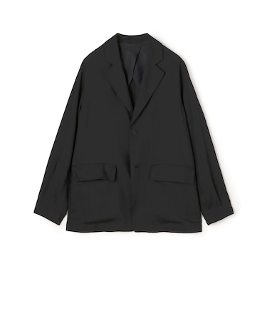 ウールトロピカル シングルブレステッド 2Bジャケット