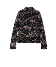 シアープリント ハイネックトップ