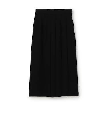 クリアーボイル アシンメトリープリーツスカート