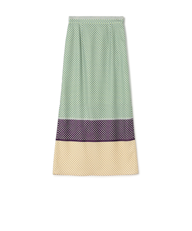 パネルプリント ナロースカート