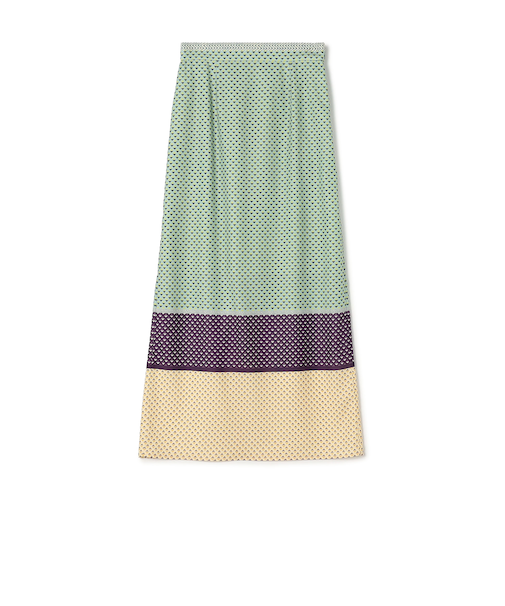 パネルプリント ナロースカート