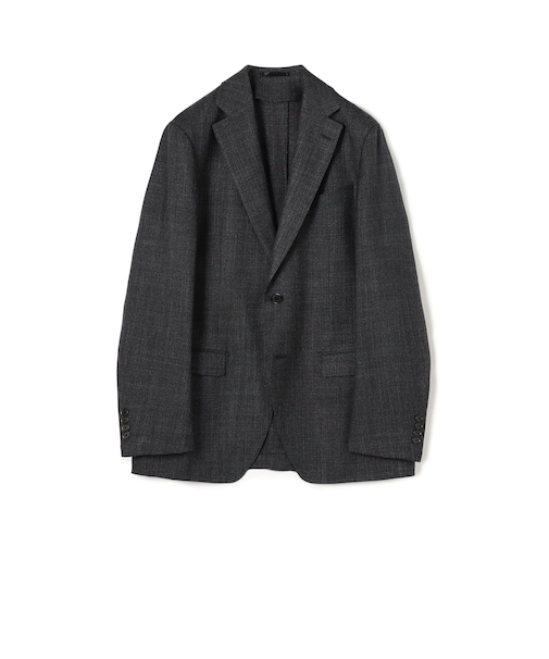 ウールシルク シングルブレステッド 2Bジャケット SILK AIR LORO PIANA