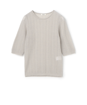 レーシーアルパカ ハーフスリーブプルオーバー