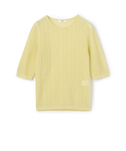 レーシーアルパカ ハーフスリーブプルオーバー