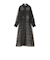 HYKE SHEER PLAID DRESS