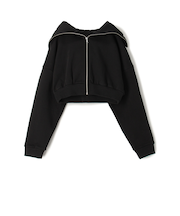 entire studios CROPPED FULL ZIP フーディー