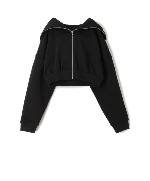entire studios CROPPED FULL ZIP フーディー