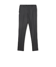 SUPER120’Sウール ストレッチ ノープリーツスラックス