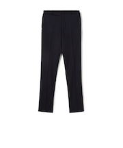 SUPER120’Sウール ストレッチ ノープリーツスラックス