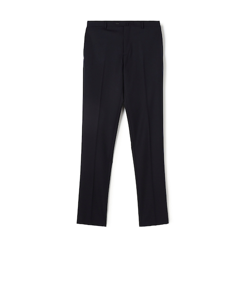 SUPER120’Sウール ストレッチ ノープリーツスラックス