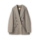 【WEB先行予約】 オートミールダブルフェイス リバージャケットコート