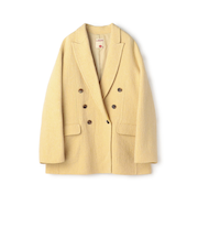 【WEB先行予約】 オートミールダブルフェイス リバージャケットコート